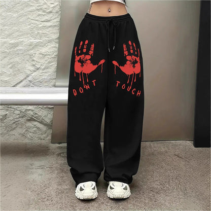 Womens Printed Casual Sweatpants