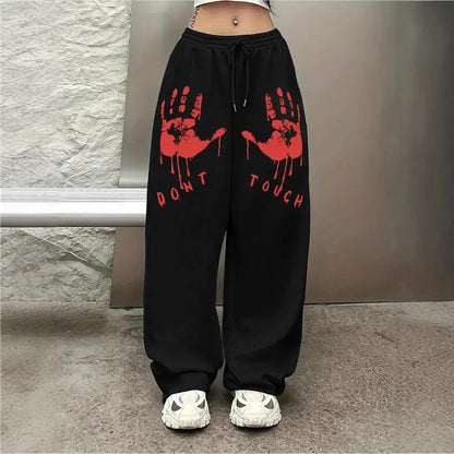 Womens Printed Casual Sweatpants
